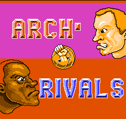 Arch Rivals - A Basket Brawl! (USA) Title Screen